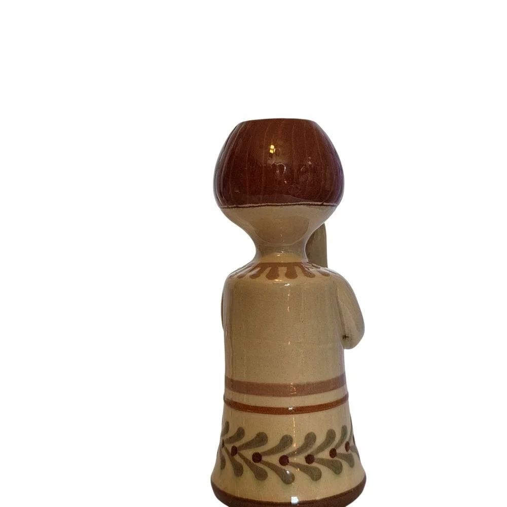 Vintage Vila Clara‎ Studio Art Pottery Girl Figurines Spanish Ceramic Folk Art